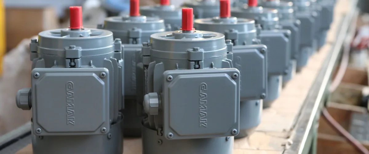 Gamak three-phase electric motors in stock